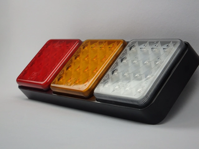 E-MARK Adr LED Truck Light Trailer Tail Stop Turn Lights for Universal Car