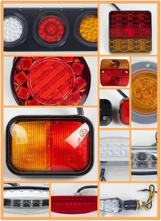 Truck Round Plastic Reflective Reflector Kc202