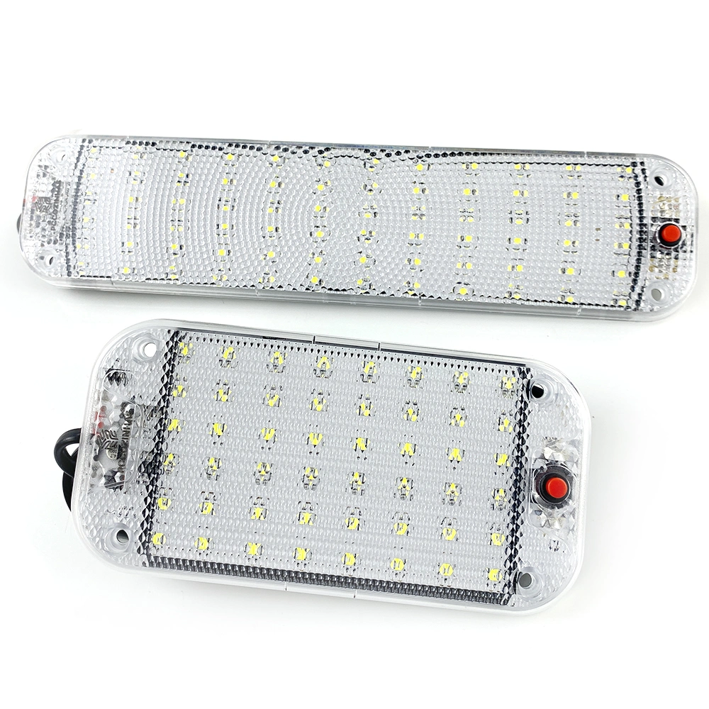 LED Cab Reading Light Compartment Light for Van Large Truck 12V 24V Car Interior Touring Cross Country Vehicle Light