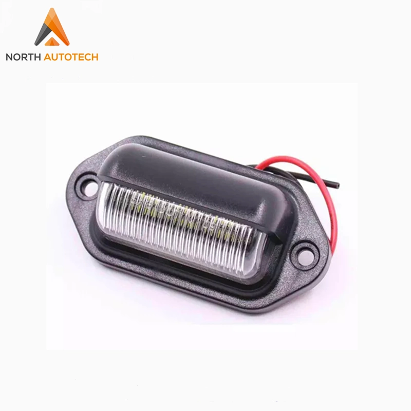 12V 6 LED Waterproof License Plate Light for Truck SUV Trailer