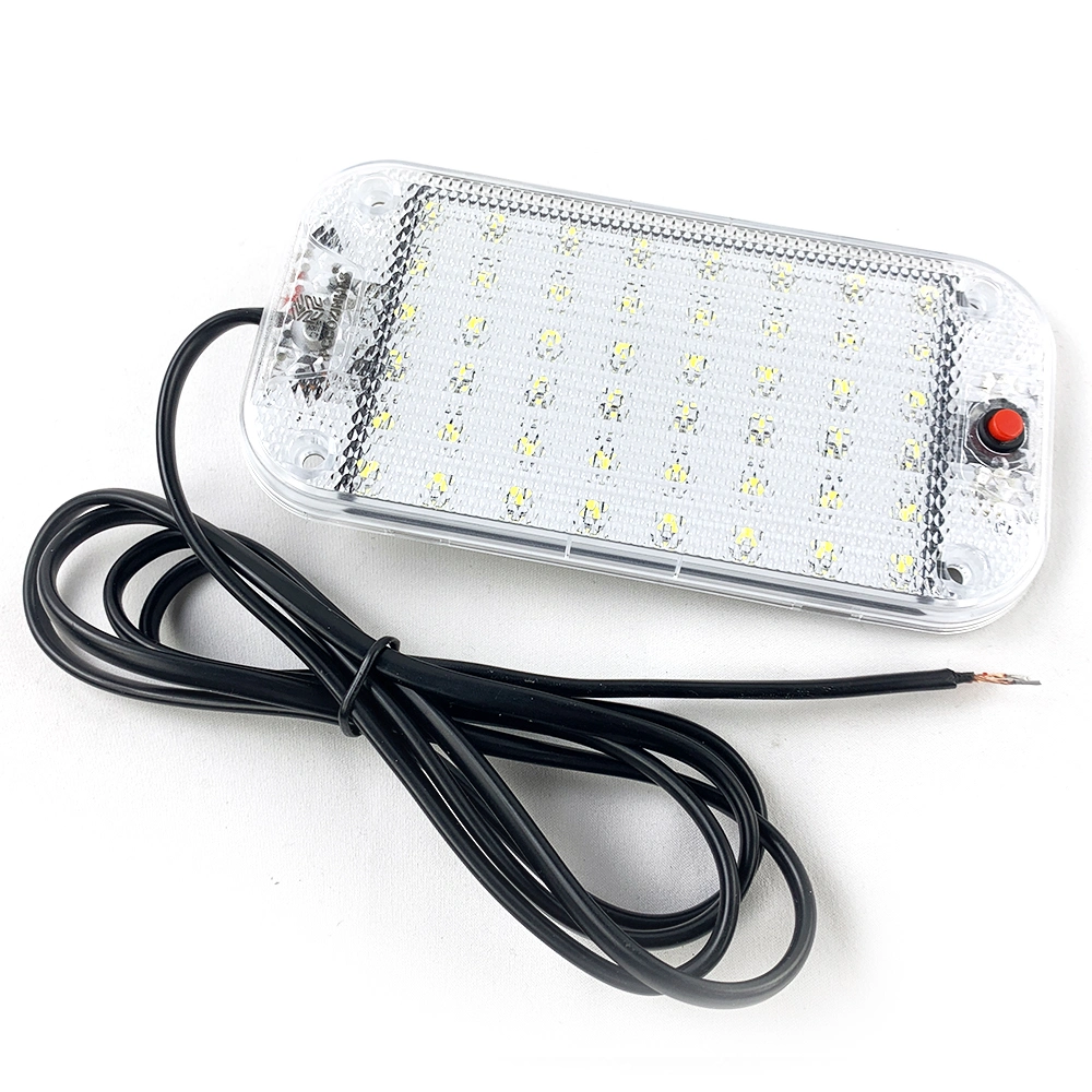 LED Cab Reading Light Compartment Light for Van Large Truck 12V 24V Car Interior Touring Cross Country Vehicle Light