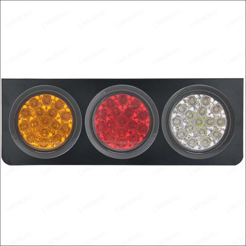 Lmusonu Jy-2008 Red Yellow White LED Tail Light for Truck Bus Waterproof