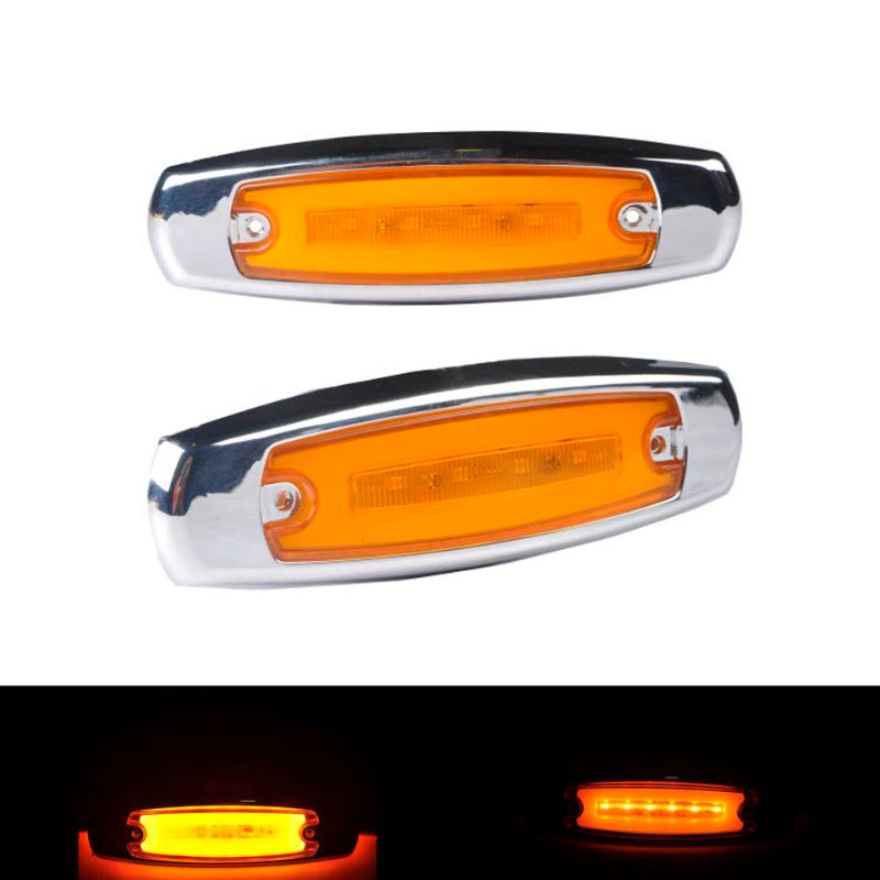 12 V 24 V LED Side Indicator Strobe Warning Lamp Side Marker Light for Truck Trailer Car