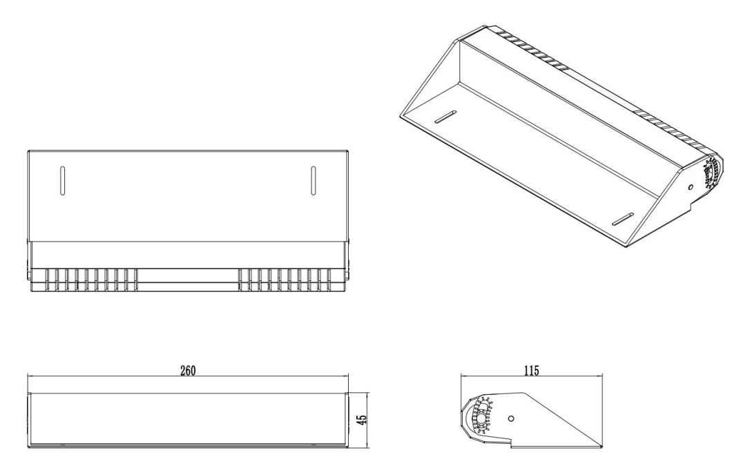 12VDC LED Car Auto Law Enforcement Use Police Emergency Visor Light for Interior Roof, Dashoard, Windshield, Truck Light