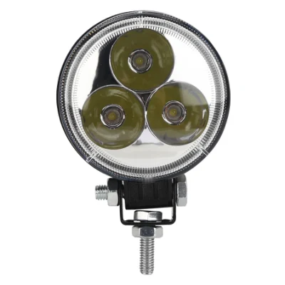 Spot Flood 9W 3inch Epistar LED Work Light for Motorcycle SUV Marine Boat