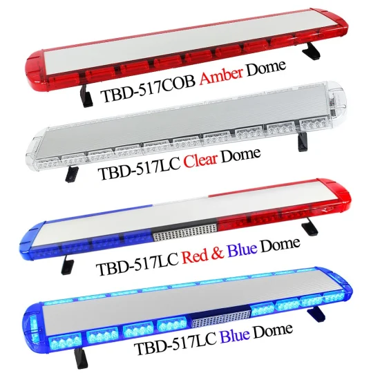 Haibang Police UTV ATV Blue LED Ambulance Warning Flashing Lightbar with Speaker and Siren PA