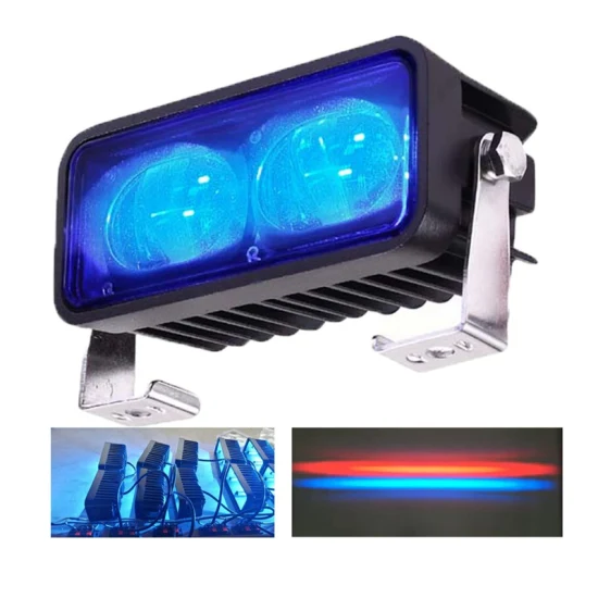 36V 48V 72V 80V Line Beam Red Blue Green Lift Truck Reverse Warning Guide LED Forklift Safety Indicator Light