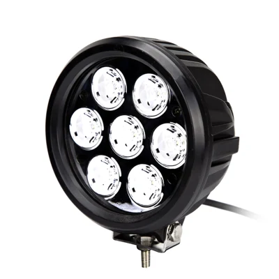 12V 24V 7 Inch 70W Spot Flood Beam LED Driving Headlights for Truck SUV Atvs