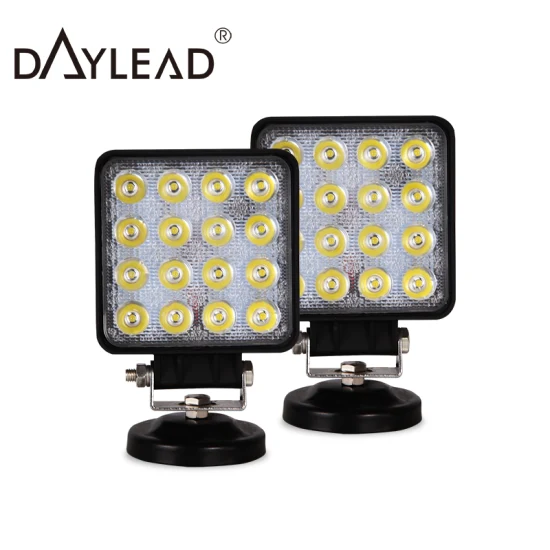 Accessories Car 50W Square CREE Chip Super Bright Auto Flood LED Light Work